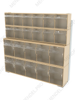 Стойка бежевая настенная/настольная Стелла-техник 401-00-02-02-B