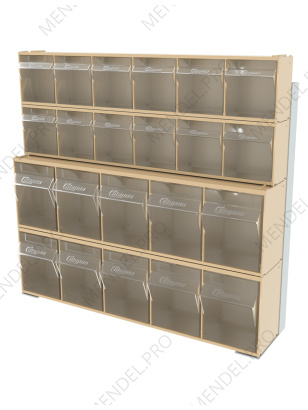 Стойка бежевая настенная/настольная Стелла-техник 401-00-02-02-B