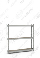 Стеллаж СТ-023 1800х1800х300 (3 яруса)