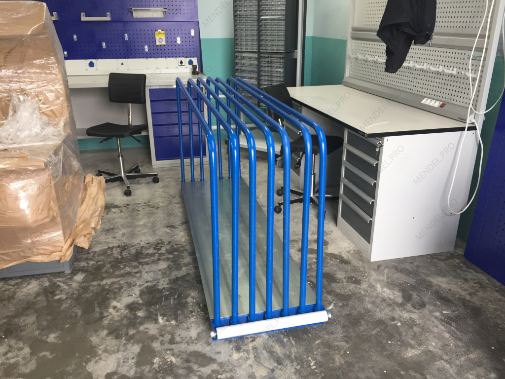 Стеллаж для хранения листового металла STEELOR.V1