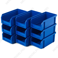 Пластиковый ящик Стелла-техник V-1-К9-синий