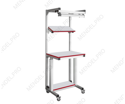 Стойка подкатная компьютерная СПК-КП