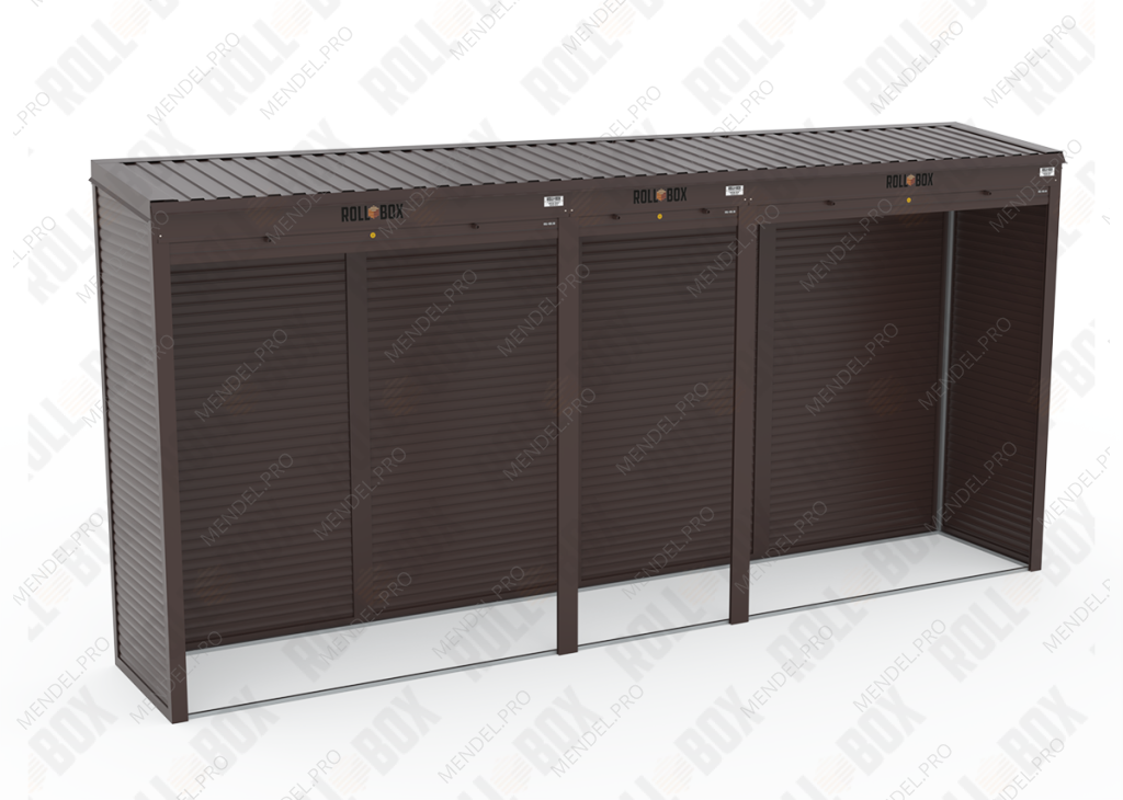 Шкаф уличный ROLL‑BOX VILLAGE ROOF XL-3