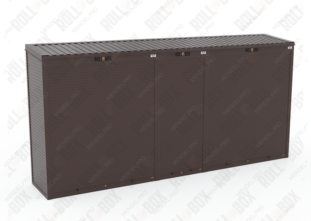 Шкаф уличный ROLL‑BOX VILLAGE ROOF XL-3.3