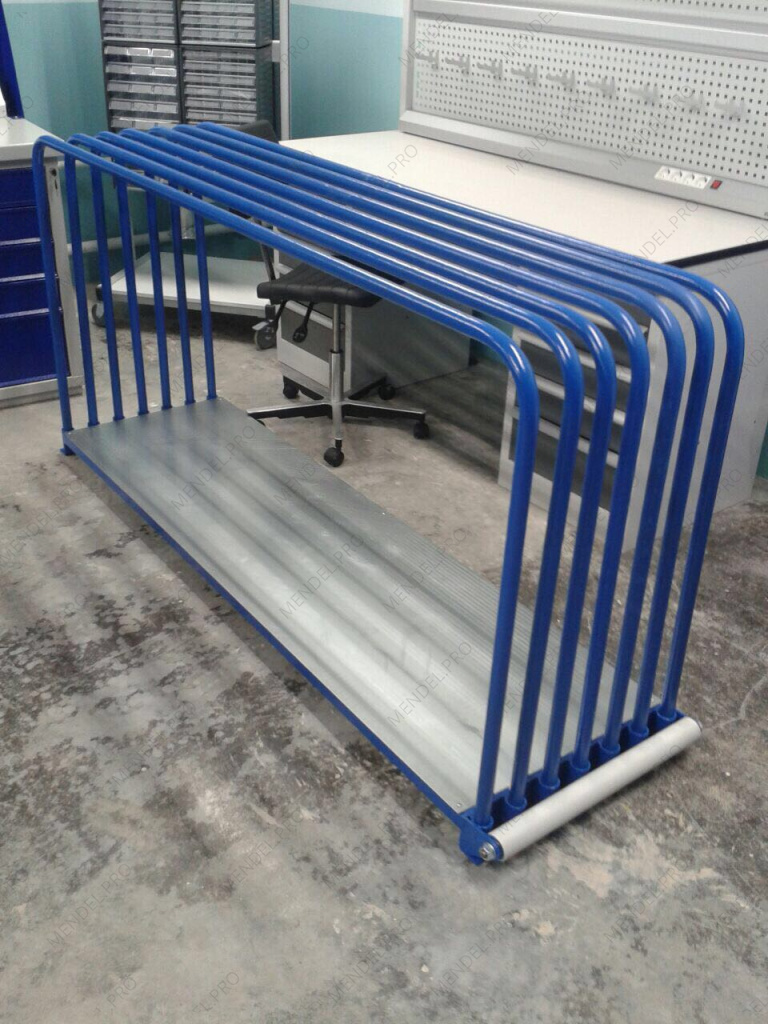 Стеллаж для хранения листового металла STEELOR.V1