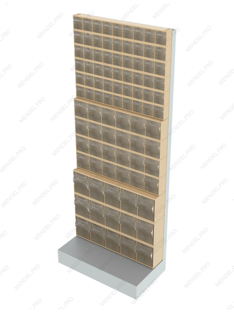 Стойка бежевая напольная  Стелла-техник 403-06-04-03-B