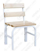 Скамья гардеробная со спинкой 600(Липа)