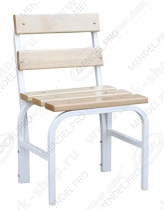 Скамья гардеробная со спинкой 600(Липа)