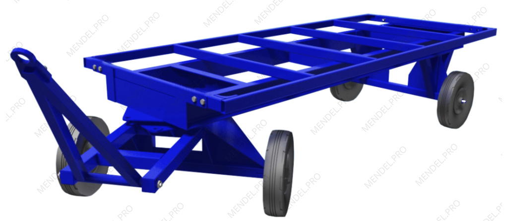 Тележка большегрузная БТ 5 К 2