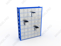 Система хранения с выдвижными ящиками M-BOX 2000.1500.400.B48