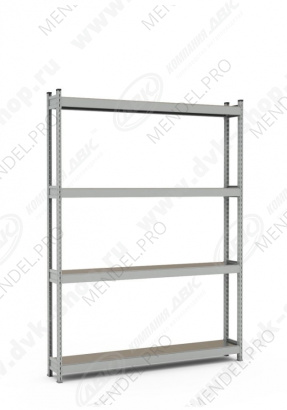 Стеллаж СТ-023 2500х1800х300 (4 яруса)