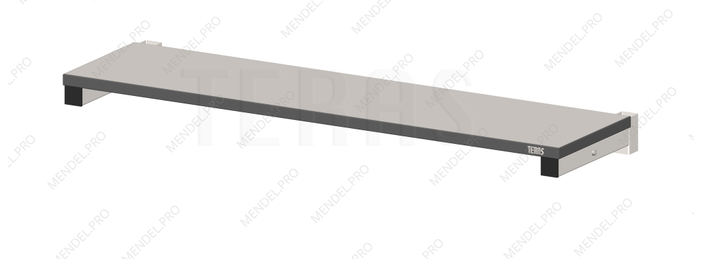 Верхняя полка для оборудования 1200х300 мм