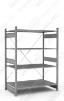 Стеллаж СТ-031 1900х1300х800 (4 яруса)