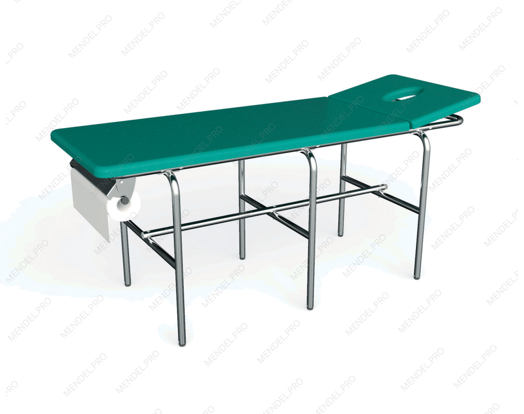 Стол большой для массажа, с регулируемым подголовником