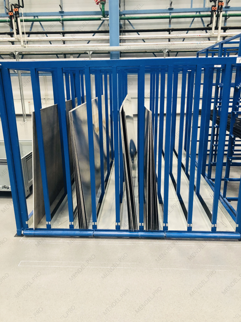 Стеллаж для хранения листового металла STEELOR.V2