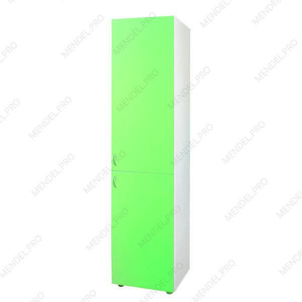 Шкаф медицинский двухсекционный однодверный Ш 1.03-"Айболит"