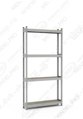 Стеллаж СТ-023 2500х1200х300 (4 яруса)