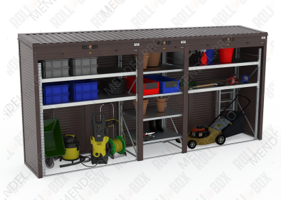 Шкаф уличный ROLL‑BOX VILLAGE ROOF XL-3.2