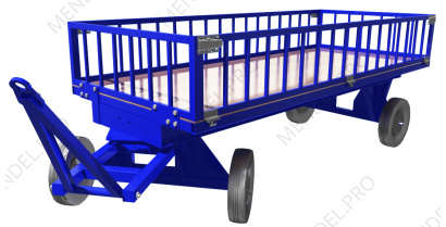 Тележка большегрузная БТ 5 КБ 2