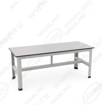 Скамейка 1500 Сиденье серое ДСП наб