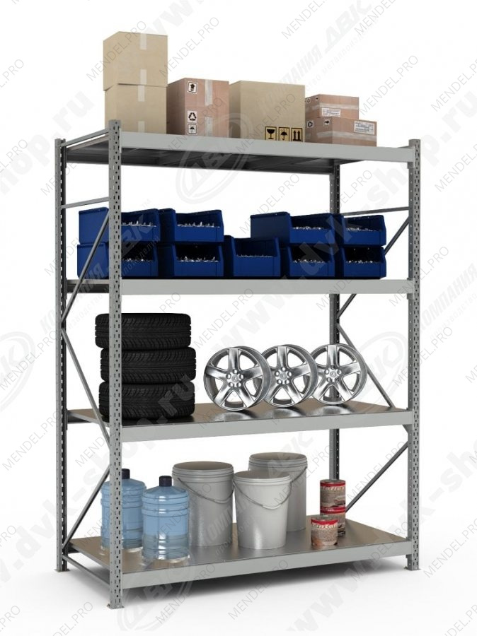 Стеллаж СТ-051 2200х1200х650 (3 яруса)