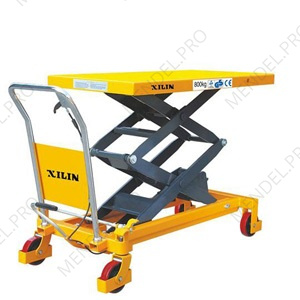 Стол подъемный передвижной XILIN г/п 800 кг 475-1500 мм SPS800