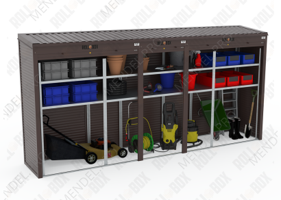 Шкаф уличный ROLL‑BOX VILLAGE ROOF XL-3.1