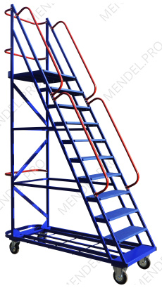 Лестница передвижная ЛС 10 (10 ступеней)
