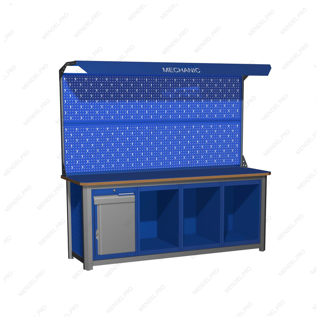 Верстак MECHANIC-М20.1ПС2ПС2ПС2Э2С