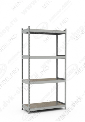 Стеллаж СТ-023 2500х1200х600 (4 яруса)
