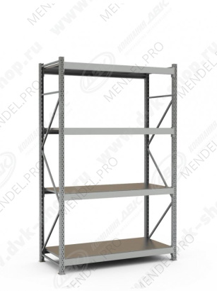 Стеллаж СТ-051 2500х1500х650 (4 яруса)