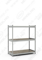 Стеллаж СТ-023 1800х1500х800 (3 яруса)