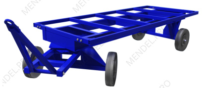 Тележка большегрузная БТ 5 К 1