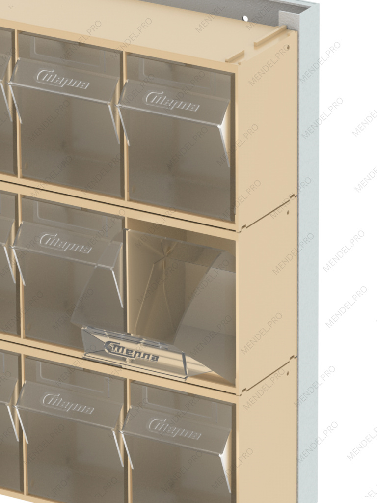 Стойка бежевая настенная/настольная Стелла-техник 401-00-00-03-B