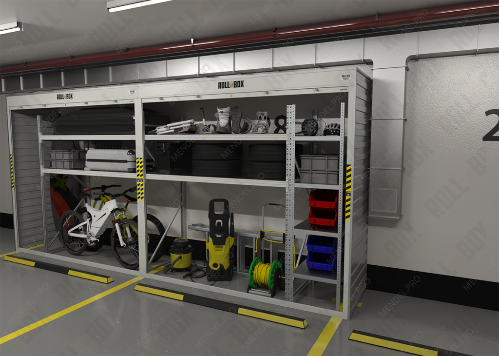 Шкаф в паркинг ROLL‑BOX IN STOCK XL-2.3