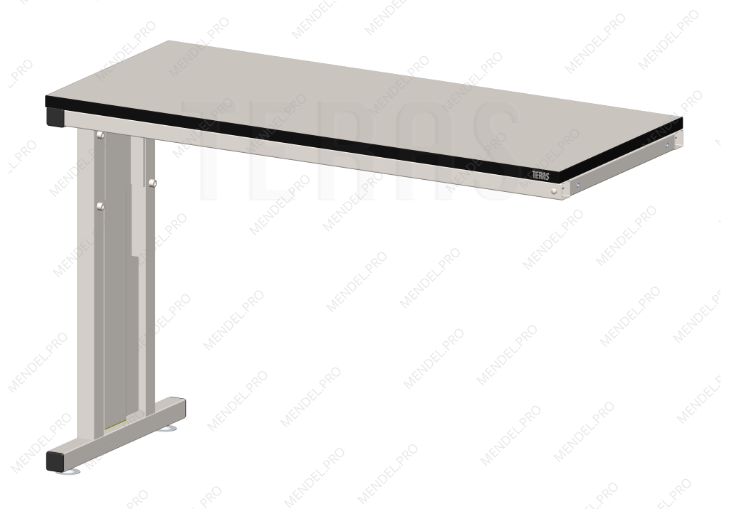 Стол угловой 1200х500 мм серии ADVANCED