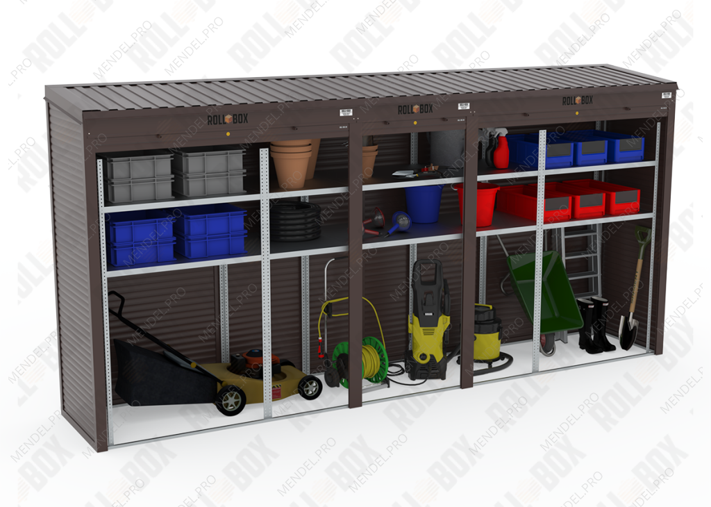 Шкаф уличный ROLL‑BOX VILLAGE ROOF XL-3.1