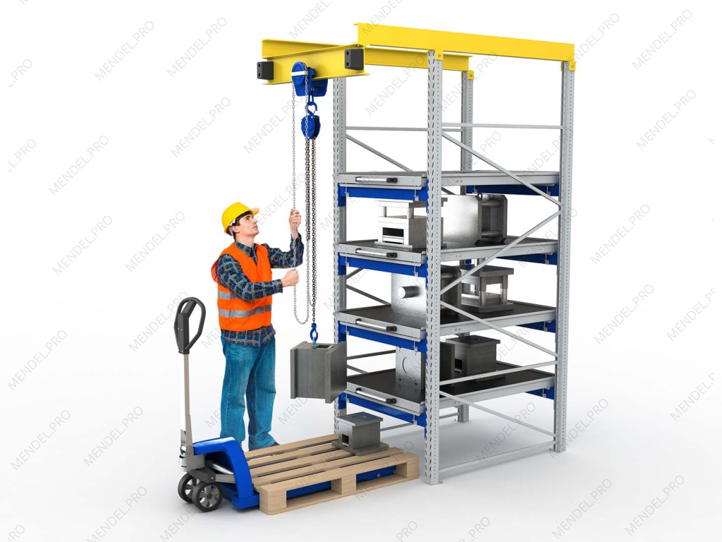 Крепление для тали S-HEAVY 1000/1300