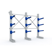 Консольные односторонние стеллажи