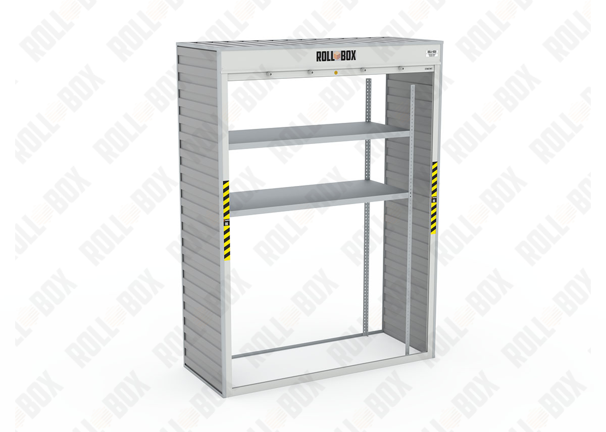 С полочными стеллажами