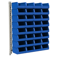 Стеллажи для метизов настенные